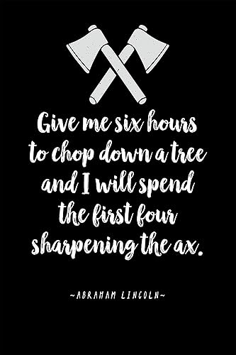 Miniatura 3 de Abraham Lincoln quote "Sharpening the ax" unframed poster or print