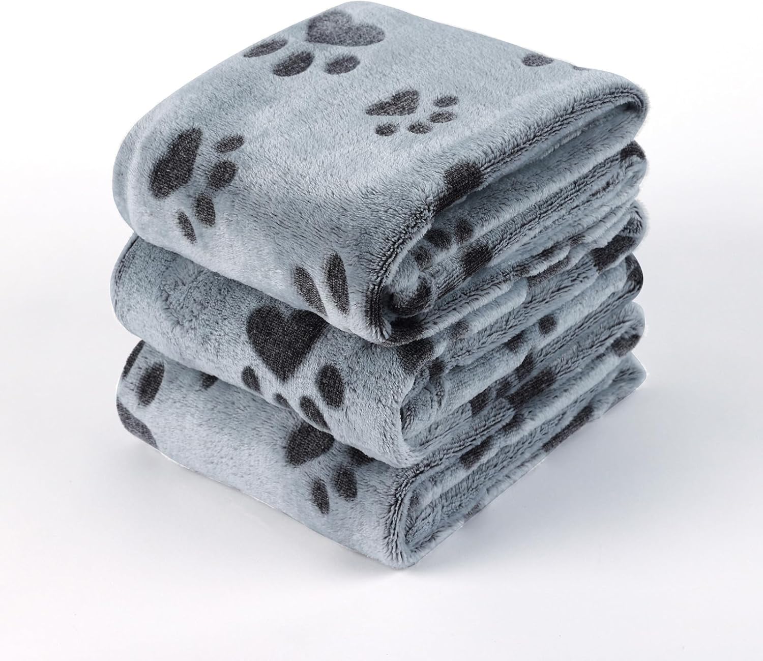 Small Fleece Dog Blankets Gift for Puppy Essential Calming