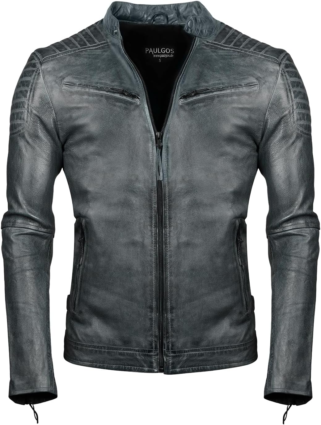paulgos men's leather jacket real leather transition Jamaica Ubuy