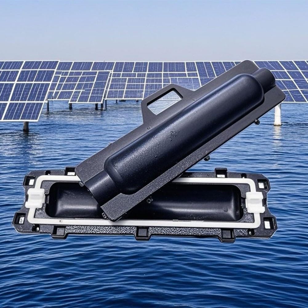 5/10 Stück Marine Photovoltaik-Steckverbinder-Schutzbox, PPO Solar PV Anschlussgehäuse, für Outdoor-Kraftwerk, IP68 wasserdicht, staubdicht, für männliche weibliche Anschlüsse (10 Stück)