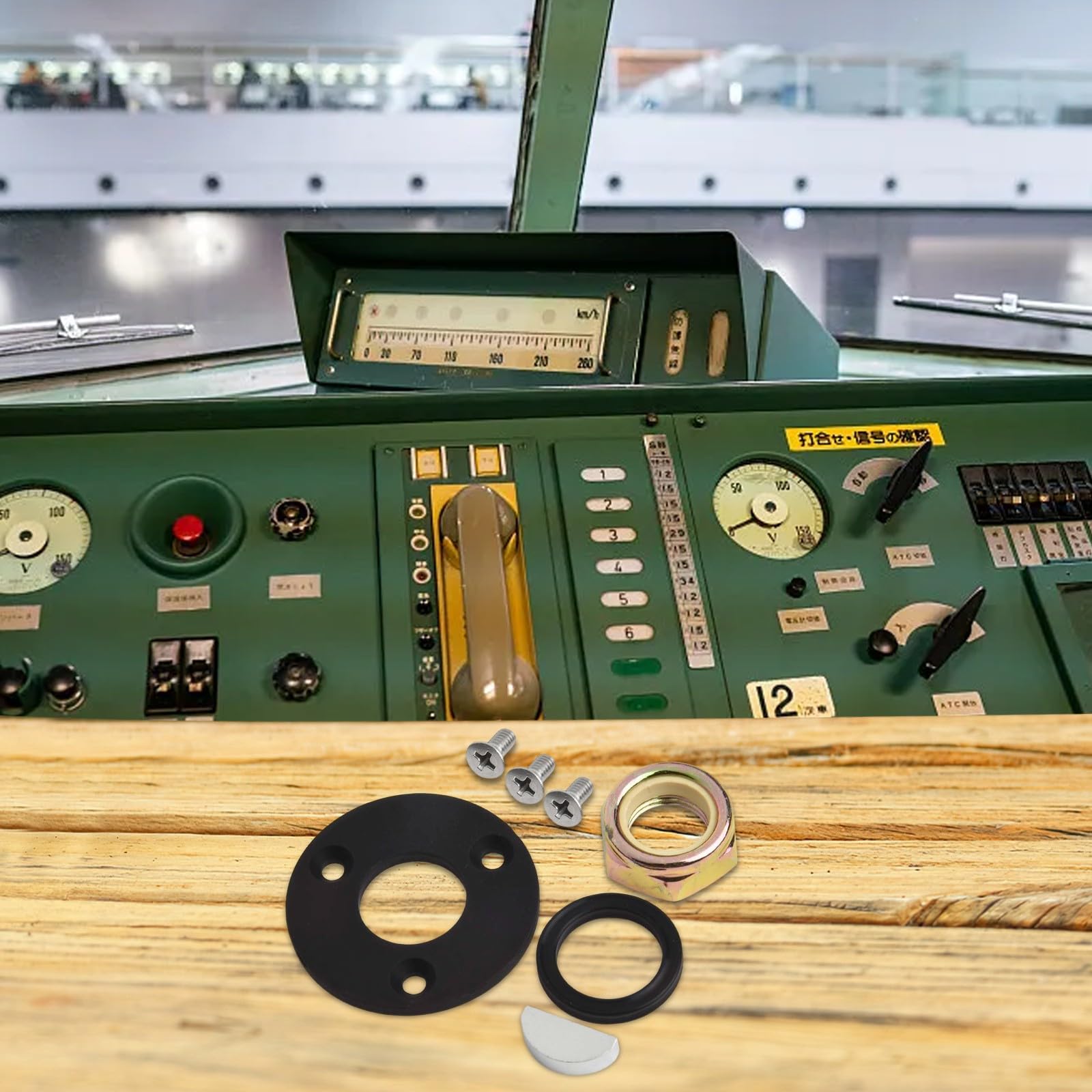 per kit di guarnizioni per timone marino compatibile con Seastar HP6032 HH4313 HH4315 Series, parti di riparazione del sistema di sterzo del timone con coperchio superiore e guarnizione