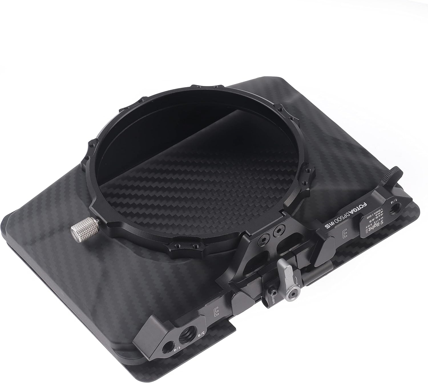 Hersmay Mini Matte Box Lightweight 4x4 4x5.65 Clip-on Lens Matte Box for DSLR Mirrorless Camera for Sony A7IV A9 A7 A7R A7S II III IV; For Nikon Z6 Z7 II; EOS R5 R5C M6 M50 GH5 GH6 BMPCC 4K 6K Pro