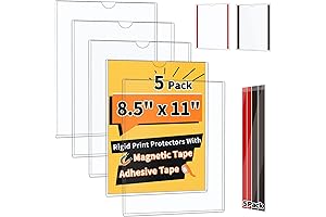 Magnetic Sign Holder 8.5 x 11 for Instant Poster Display - Wall...