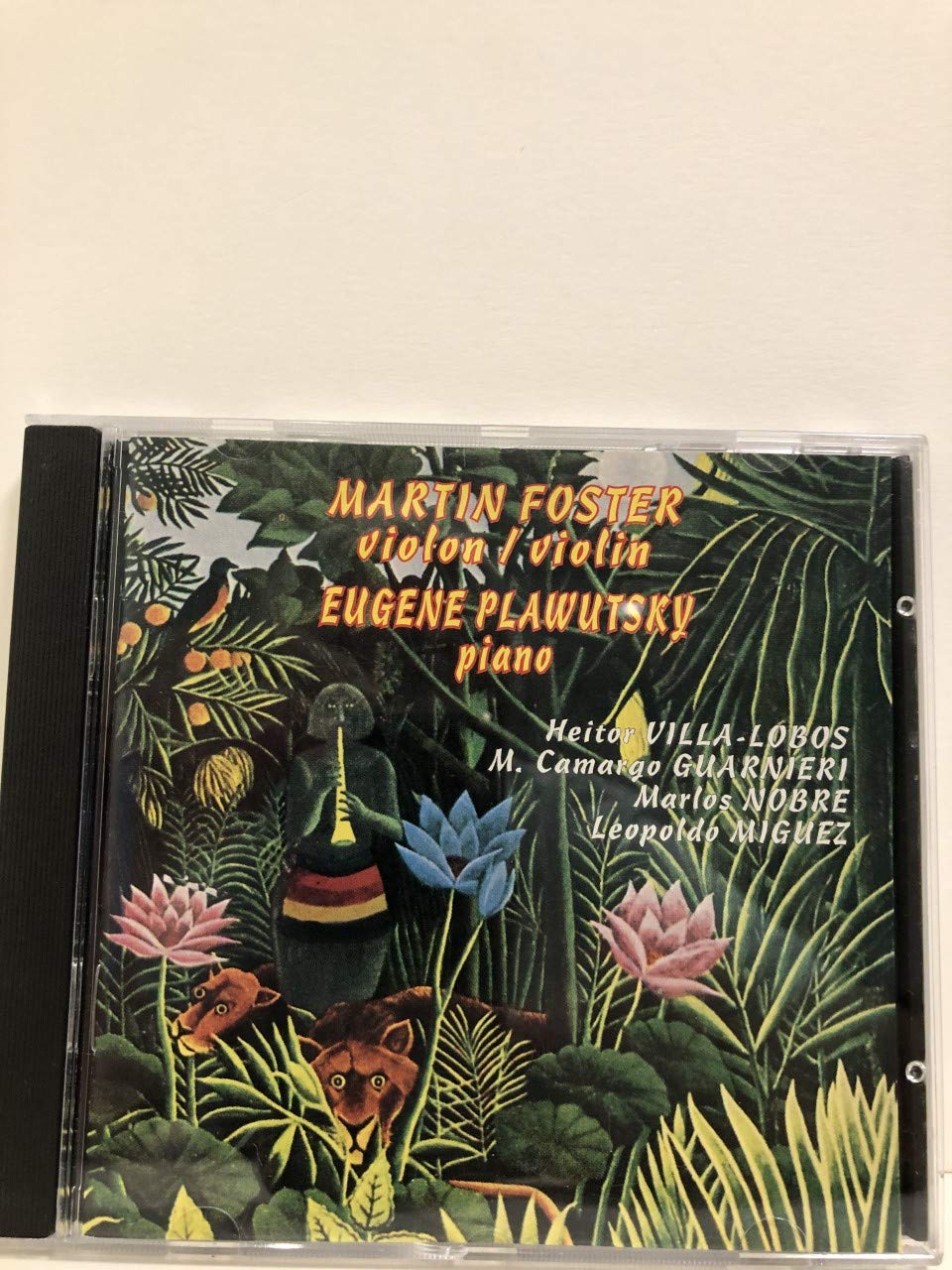 Plays Violin Works [Audio CD] Foster, Martin
