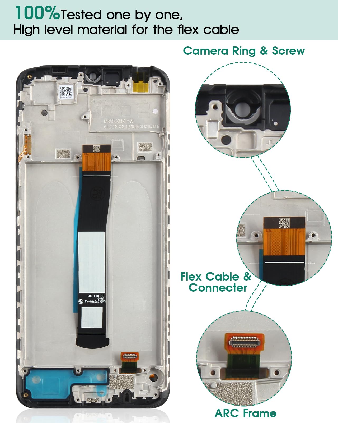 Écran LCD Pour Xiaomi Redmi 10C Display Pour 220333QAG 220333QBI