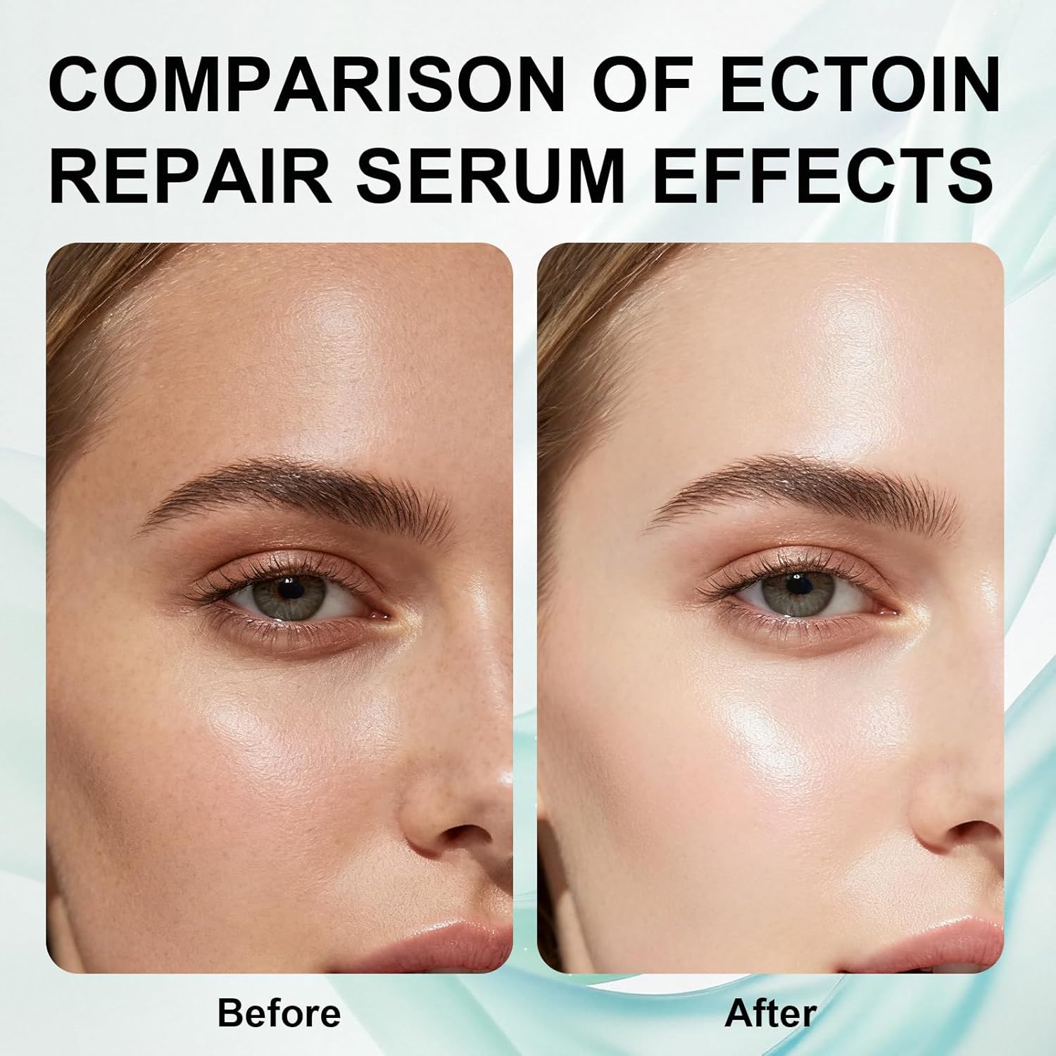 Ectoin Face Serum, Adenosine Firming Serum for Smoothen Fine Lines & Strengthens Moisture Barrier, Oil-Free Anti-Aging Facial Serum for Targeted for Sensitive and Oily Skin - 1.01 fl oz
