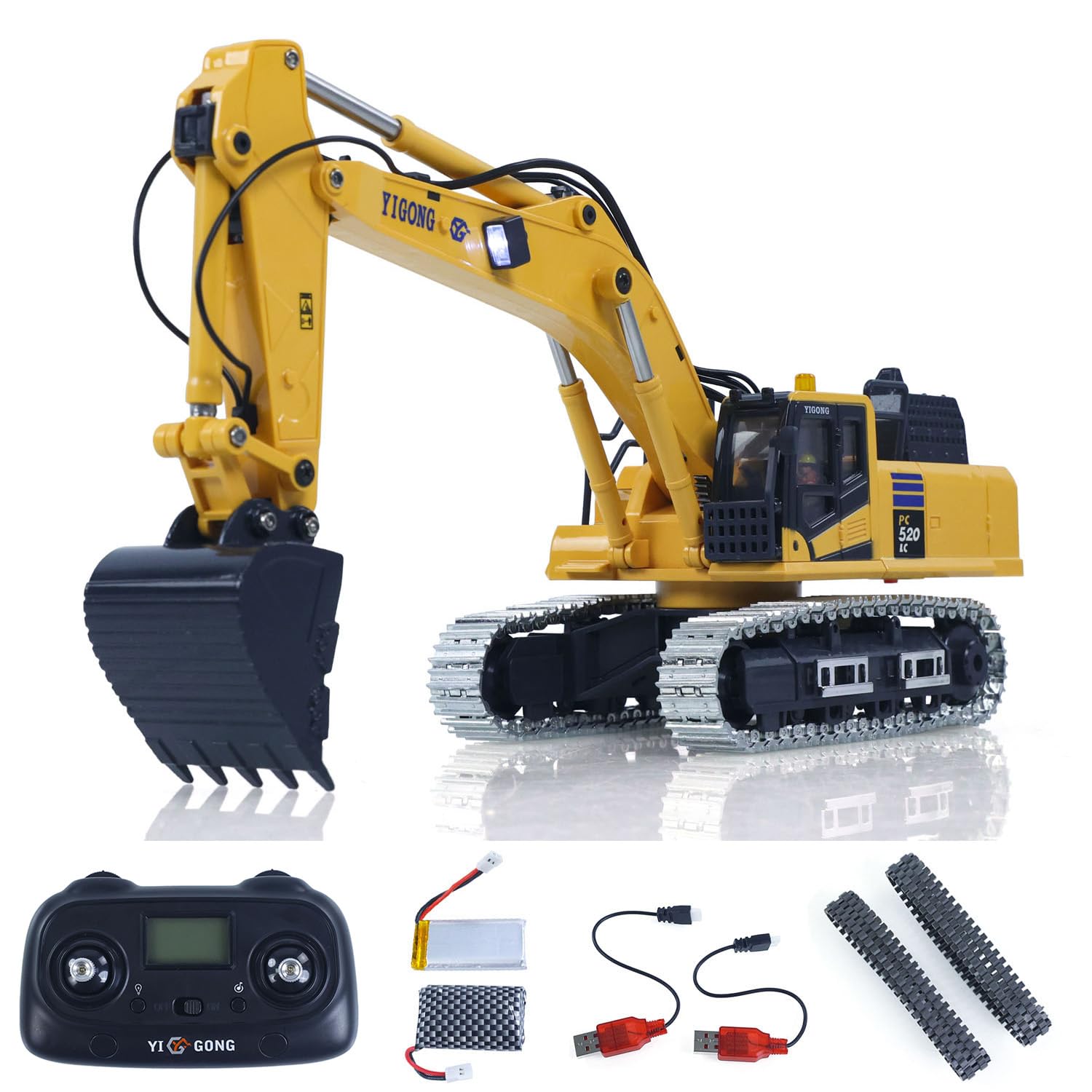 Amazon.com: TOUCAN RC HOBBY 1/50 RC Digger PC520 Electric Lifting