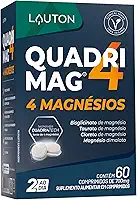 QUADRIMAG® 4 Magnésios 60 cps (Clinical Series) - Lauton