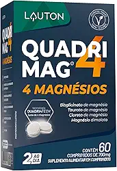 QUADRIMAG® 4 Magnésios 60 cps (Clinical Series) - Lauton