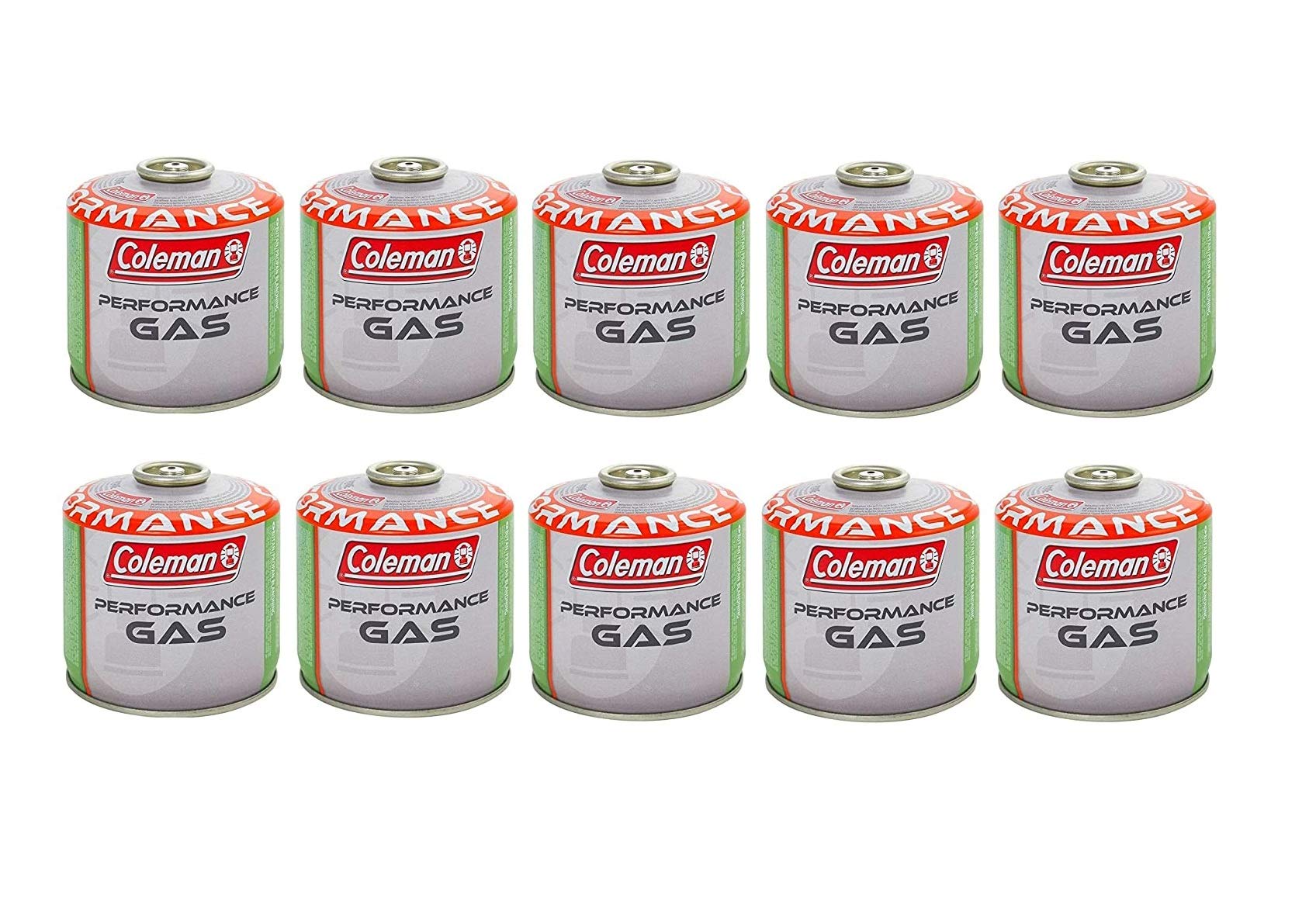 Coleman C300 - Bombona de gas con rosca de 240 g (mezcla butano/propano) para todos los productos Coleman con conexión a rosca.