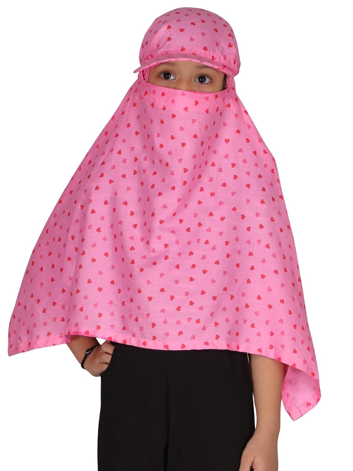 7 season's Kids Rayon Scarf Cum Mask with Cap - UV Sun Protection Full Face Head Cover for Girls - Review, Price and Buying Guide