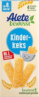 Alete bewusst Children's Biscuit, from the 8th Month, Butter Biscuit Made of Wheat…