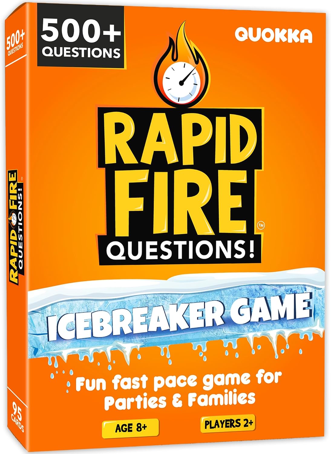 Icebreaker Cards with 500+ Questions - Family Conversation Cards Game