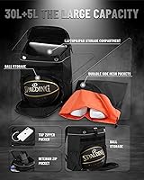 Vista 4 de TRAILKICKER Basketball Bag Backpack with Ball Holder Multi-Sport Backpack for Soccer Volleyball Football Baseball Helmet