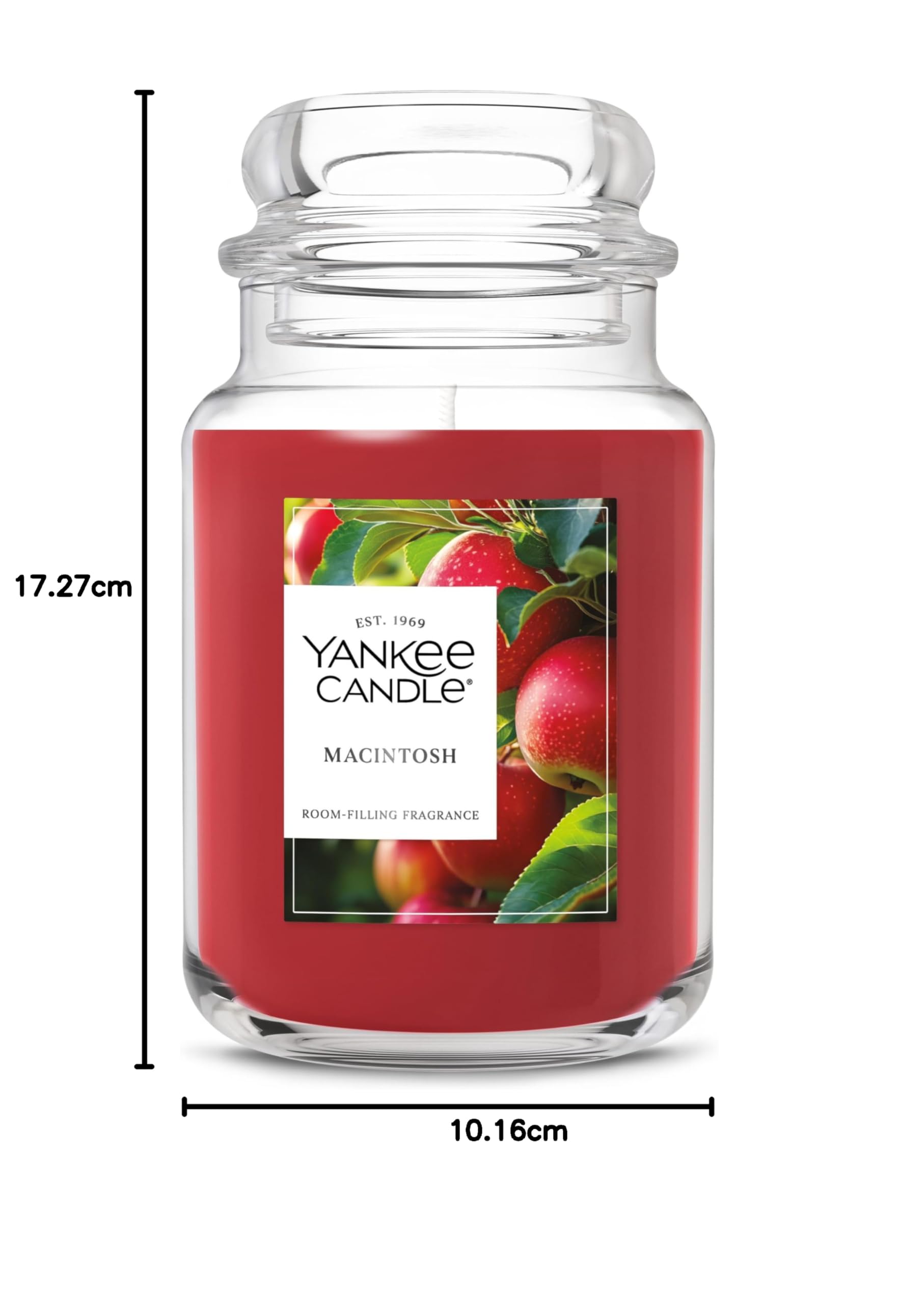 Yankee Candle® Macintosh Großes Glas 623g