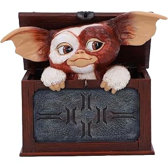 Nemesis Now Gremlins Gizmo You Are Ready 12.5cm Brown Resin Figurine Officially Licensed Gremlins Gremlims Gizmo in a Box Cast from Finest Resin Expertly Hand Painted