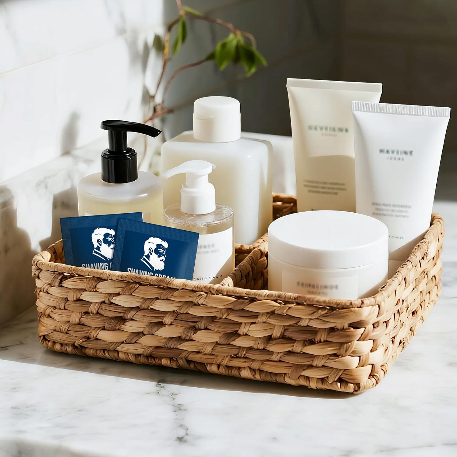 Shaving Cream Bulk Travel,8ml/0.28 oz Travel Shave Cream Disposable Shaving Cream in Bulk for Hotel Homeless (Jasmine,pack of 100) - Image 4