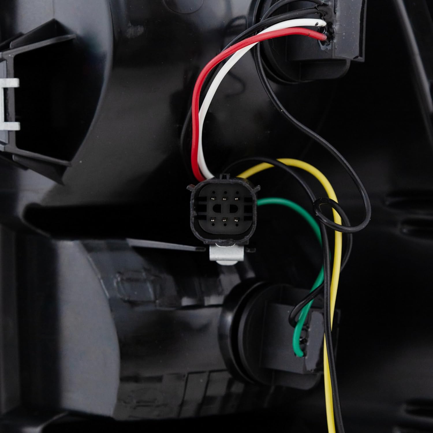 Garage-Pro Driver and Passenger Side Tail Light Set For 2019-2024 Ram 2500, 2019-2024 Ram 3500, Assembly Halogen, Red Bezel, Models without LED, Tail Light Assembly