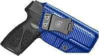 Vista 9 de Amberide Taurus G3 IWB Holster, Kydex Concealed Carry Holster for Taurus G3, No Optic/No Laser, Posi-Click Retention, Sweat Guard, Adjustable Cant