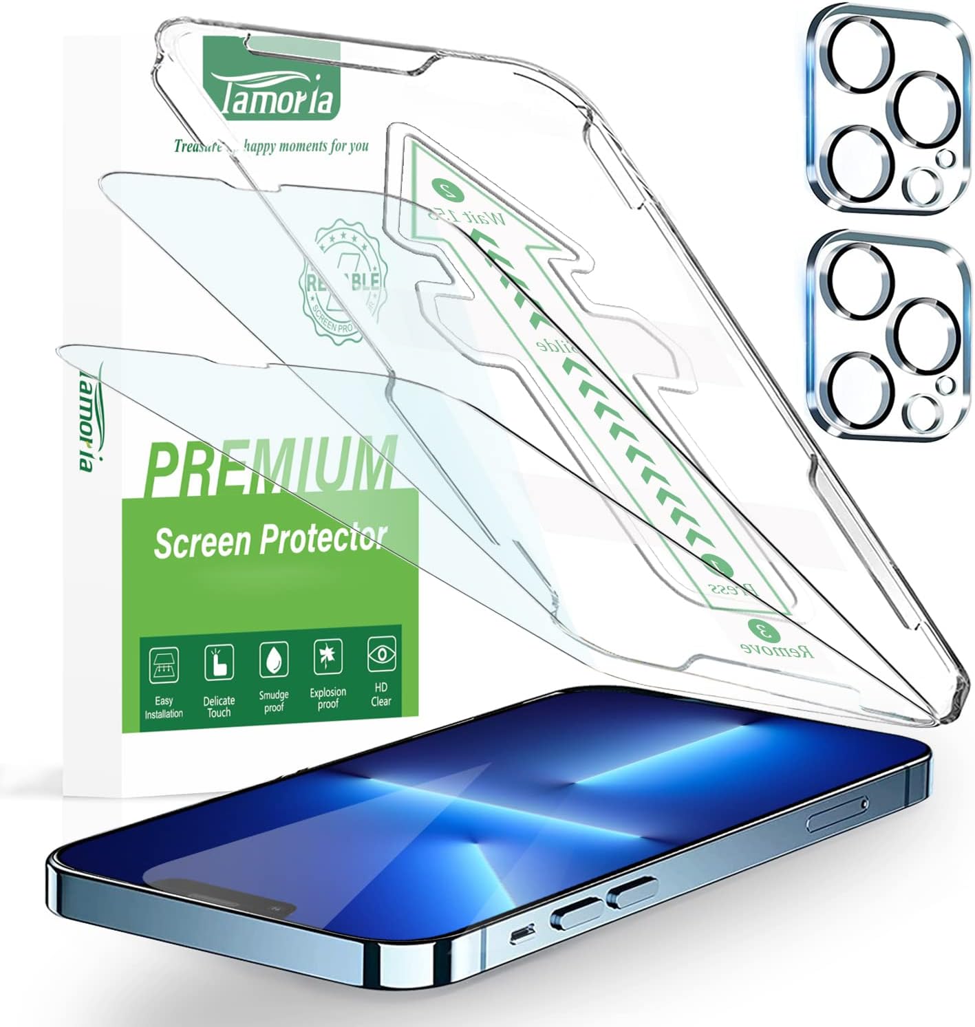Tamoria iPhone 13 Pro Max Screen Protector with Nigeria Ubuy