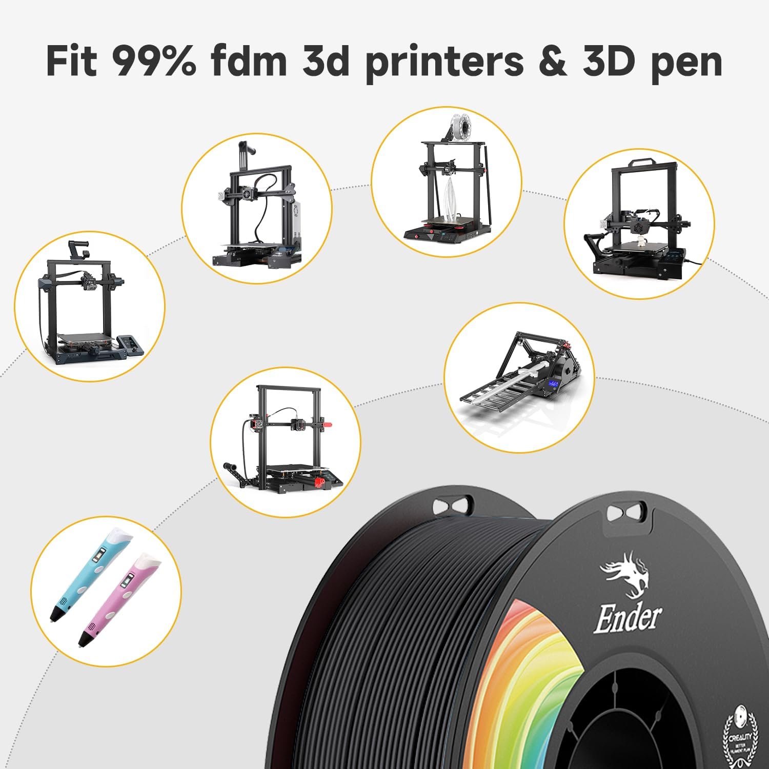 PLA+ Filament Black and Filament Dryer Box 2.0