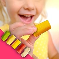 Vista 7 de Caramelos masticables de frutas - Bolsa a granel de 2 libras (Aprox. 140 piezas), Rollos de caramelos masticables, 5 sabores surtidos, caramelos