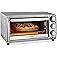 Hamilton Beach 4-Slice Toaster Oven with 5 Cooking Modes (Bake, Broil, Keep Warm Toast & Bagel) with Stay On & Auto Shutoff,