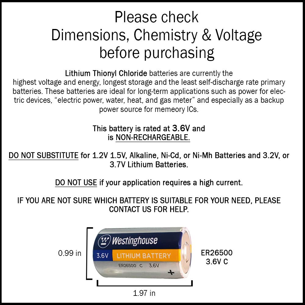 FLB-NMH-1 (3.6V Sub C Stick, Ni-MH 2400 mAh) Battery - Replacement For Streamlight and Pelican Flashlight Battery
