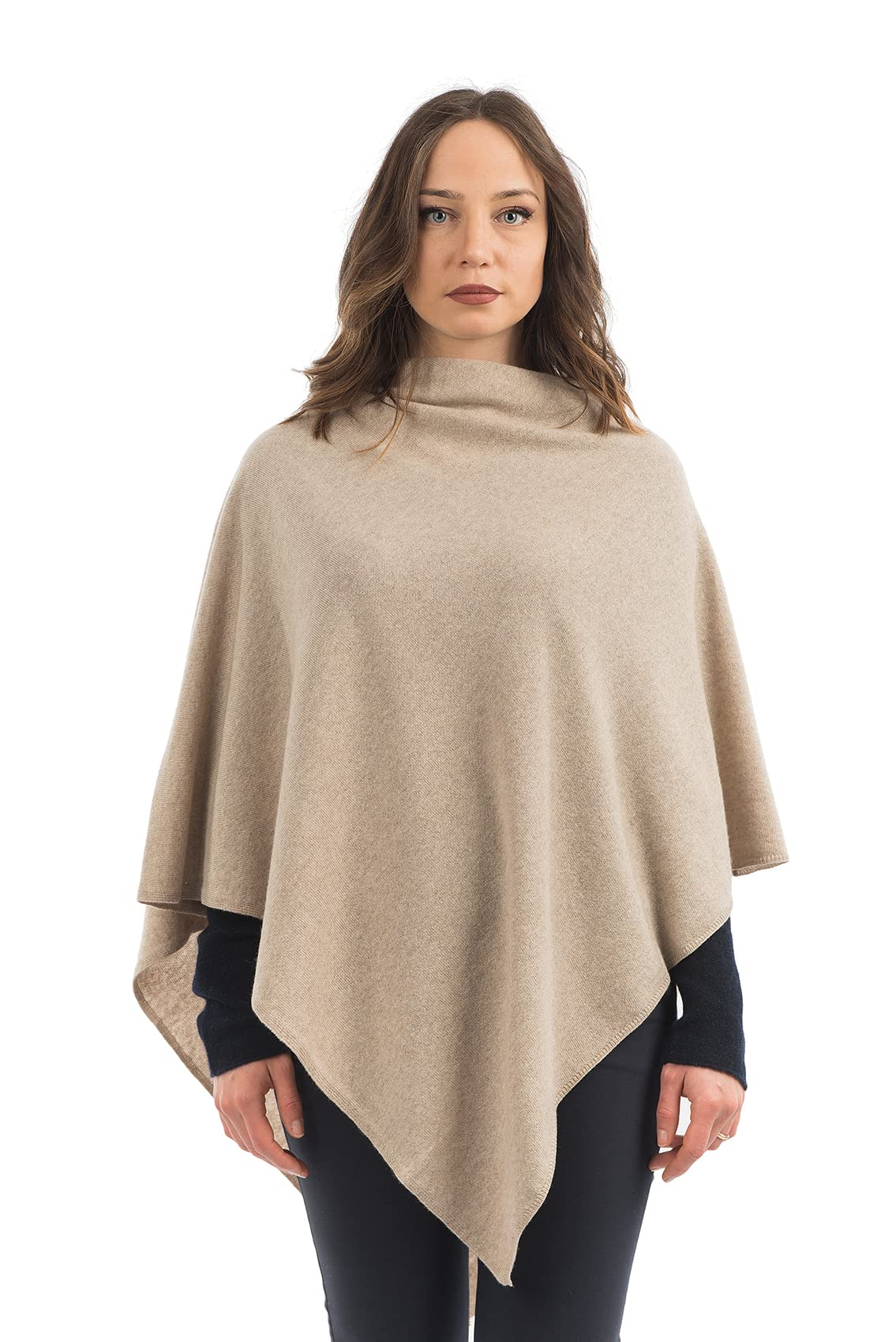 DALLE PIANE CASHMERE - Poncho Mezcla de Cachemira - Mujer