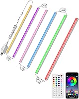 Vista 21 de ASOKO Luces LED regulables para debajo del gabinete, blanco cálido 3000 K, 3 piezas de 12 pulgadas conectables LED enchufe de iluminación