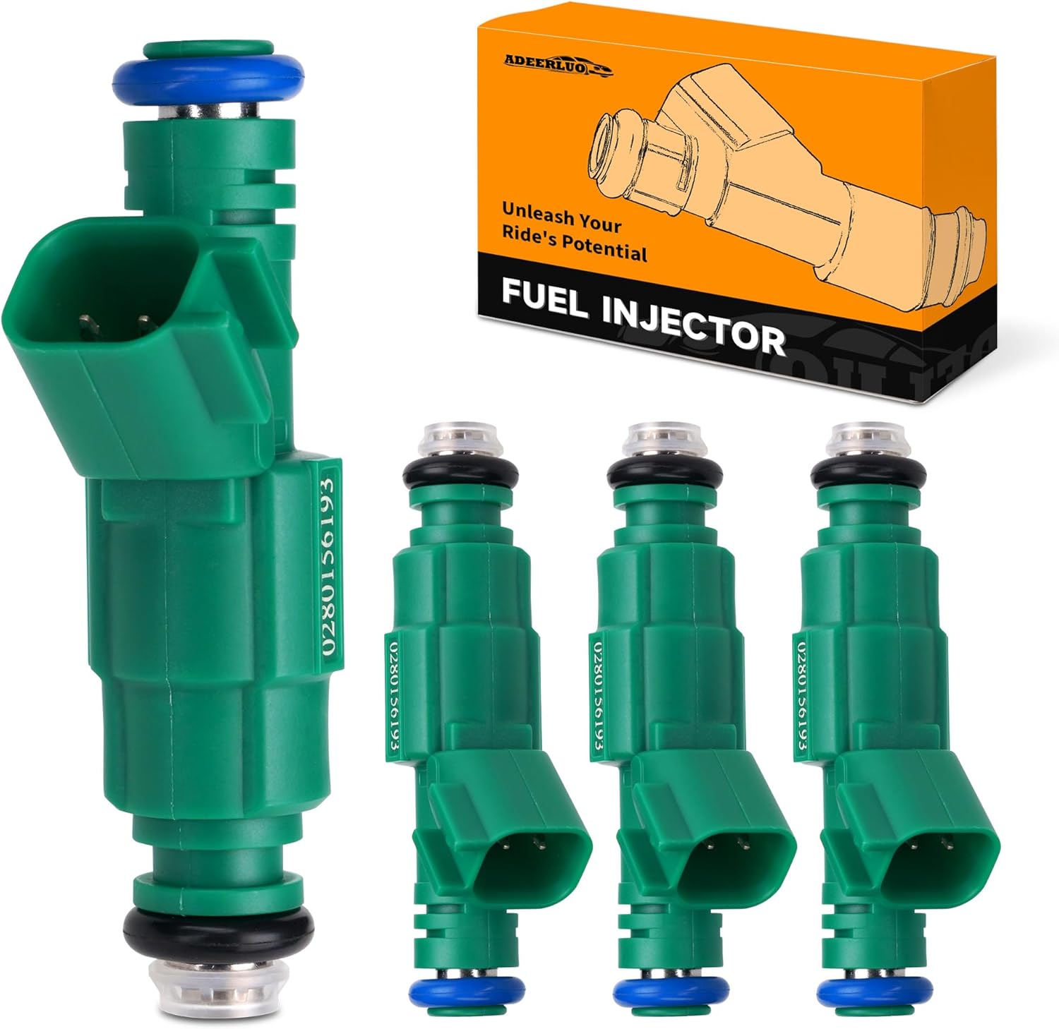 Fuel Injectors fits for-Mazda 3 2004 2005 2.3L L4, for-Mazda 5 2006 2007 2.3L L4, for-Mazda 6 2003 2004 2005 2.3L L4. 0280156193 ‎FJ831 84212320 4PCS