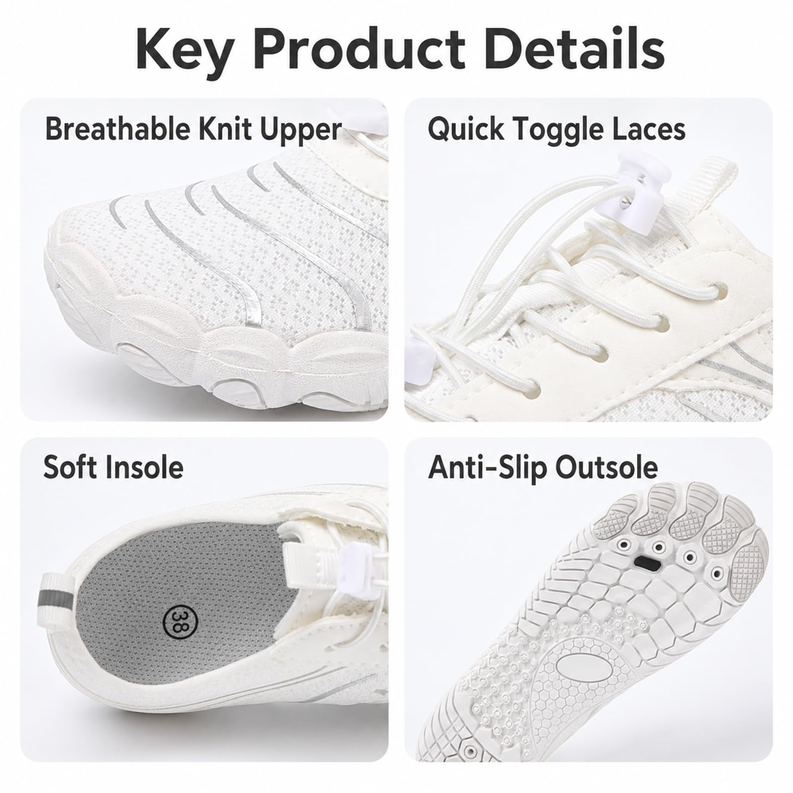 Bronoir Skin Pro Avec Chaussures D'eau Pieds Nus Légères En Cuivre Parejas