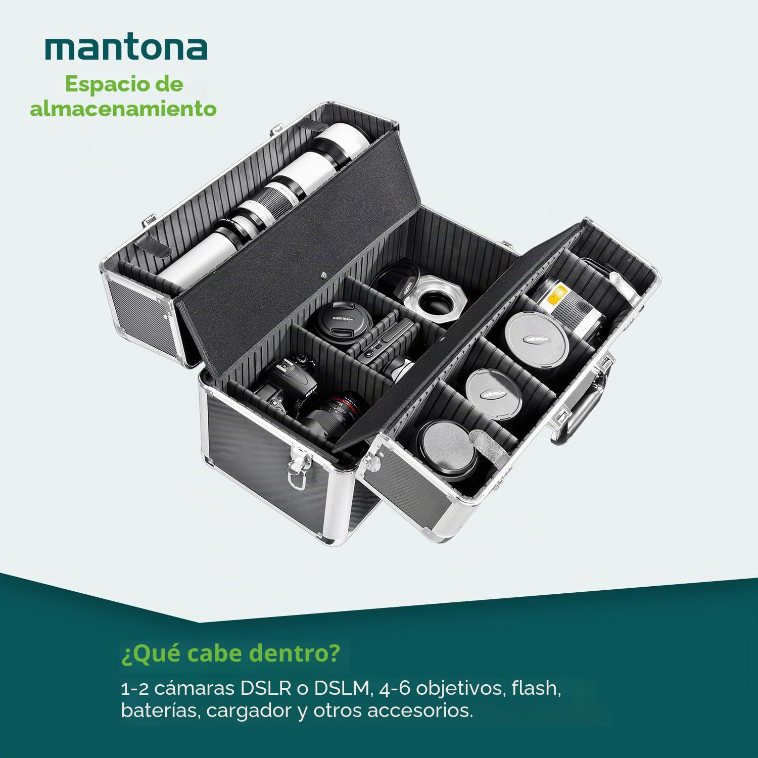 Mantona Foto-Equipment-Koffer