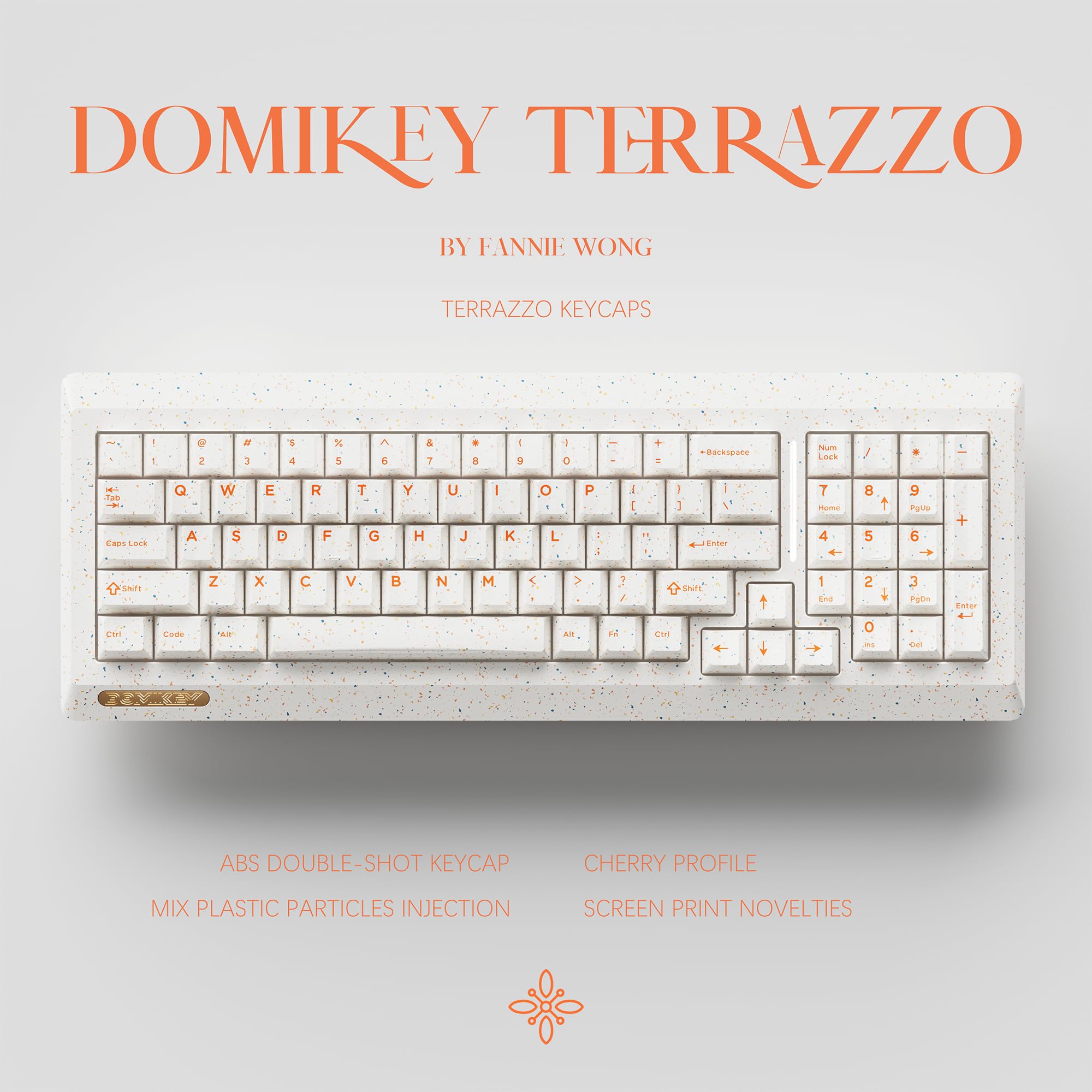 Amazon.com: KPREPUBLIC Fennie x Domikey Terrazzo Keycap for