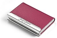 Vista 11 de Tarjetero para tarjetas de negocio para grabado, Rosado