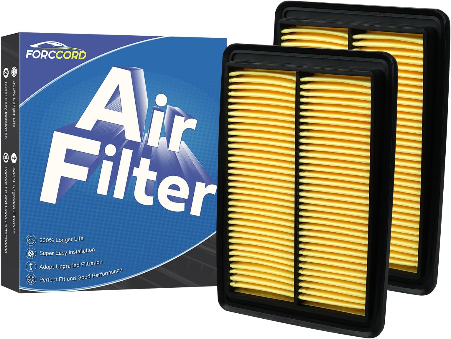 ECOGARD XA10423 Premium Engine Air Filter Fits Nissan Rogue
