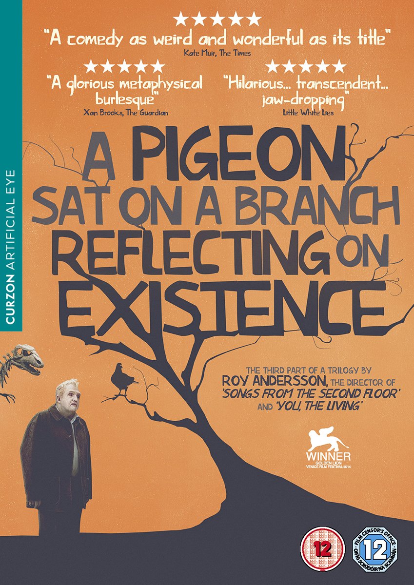 A Pigeon Sat On A Branch Reflecting On Existence