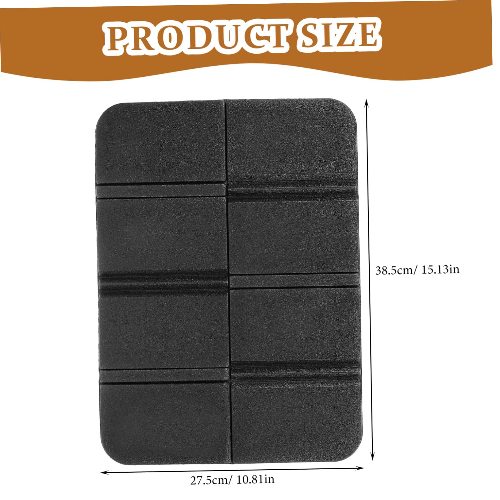 ifundom Supple Outdoor Seat Cushion Camping Pad Folding Mat Insulated for Beach Picnic Hiking