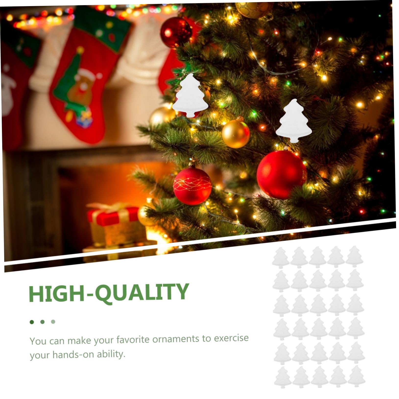 Alipis 6 Set Albero Pop-up in Schiuma Forniture Per Feste Di Natale Ciondolo A Forma Di Albero Decorazione Decorazioni Ornamenti Arredamento Ciondoli Natalizi Bianca 30 Pezzi * 6