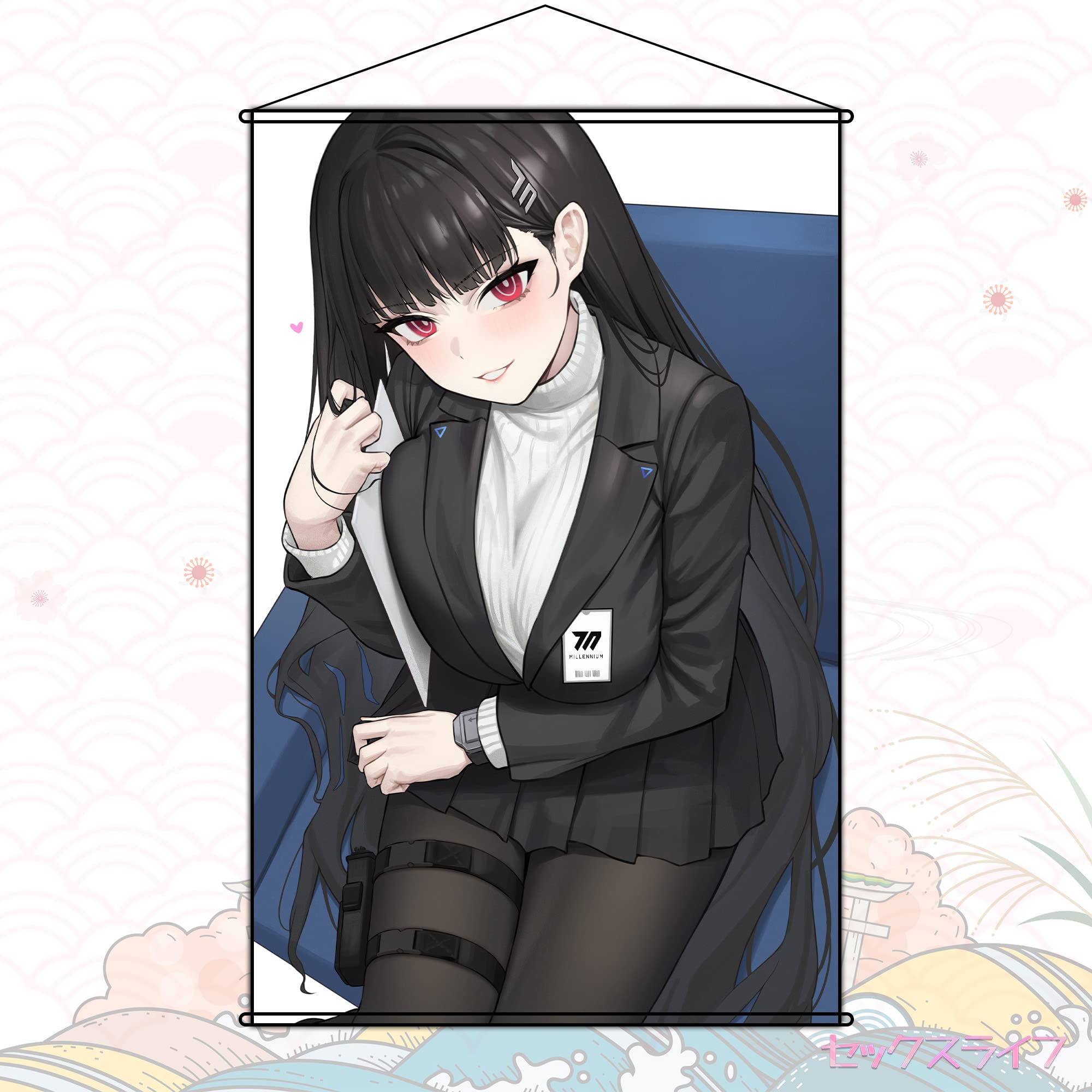 ブルアカ リオ タペストリー 雪