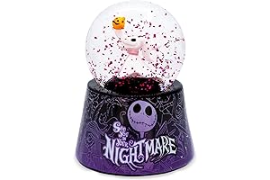 LEGO Jack Skellington Minifigure On Light Up Snow Globe