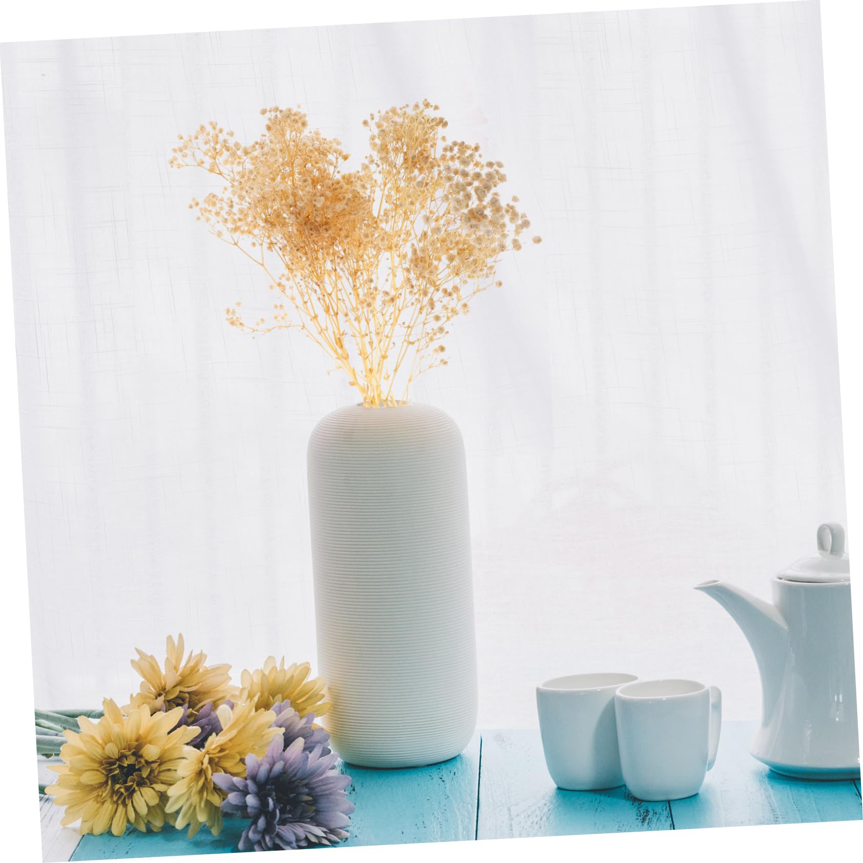 IMIKEYA 5 Stück Trockenblumenstrauß aus Bündel Blumen für Tischarrangements und Partydekoration Blumen für Zuhause Büro und Veranstaltungen