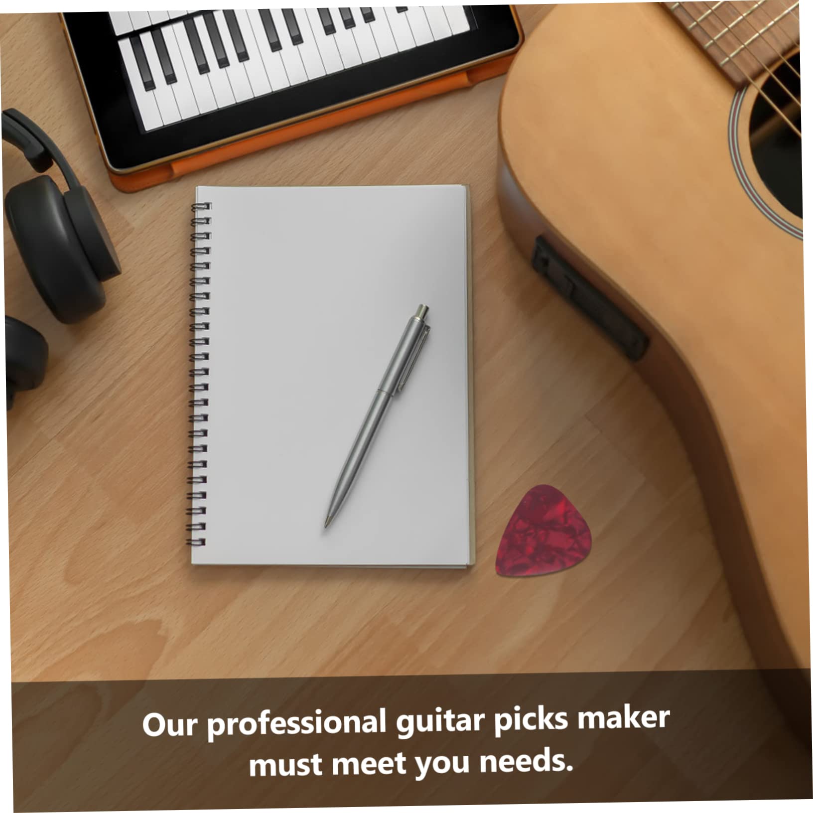 Kit de Fabrication de Médiators de Guitare, Lot B 29 Pièces