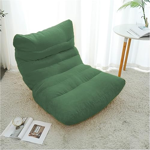ArtsPavilion Sillón de descanso, sofá de piso perezoso, puff para sala de estar, silla de esquina, dormitorio, sala de belleza, oficina, sofá