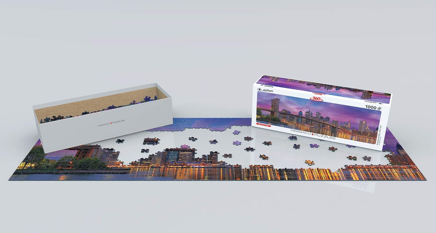 EuroGraphics Brooklyn Bridge Panoramic 1000pc