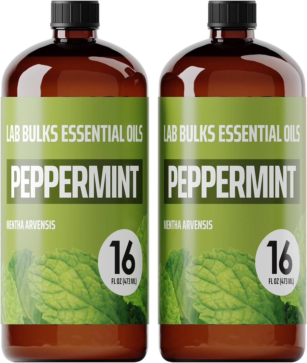 Amazon.com: Lab Bulks Essential Oil Peppermint Essential Oil (16 oz, 2 ...
