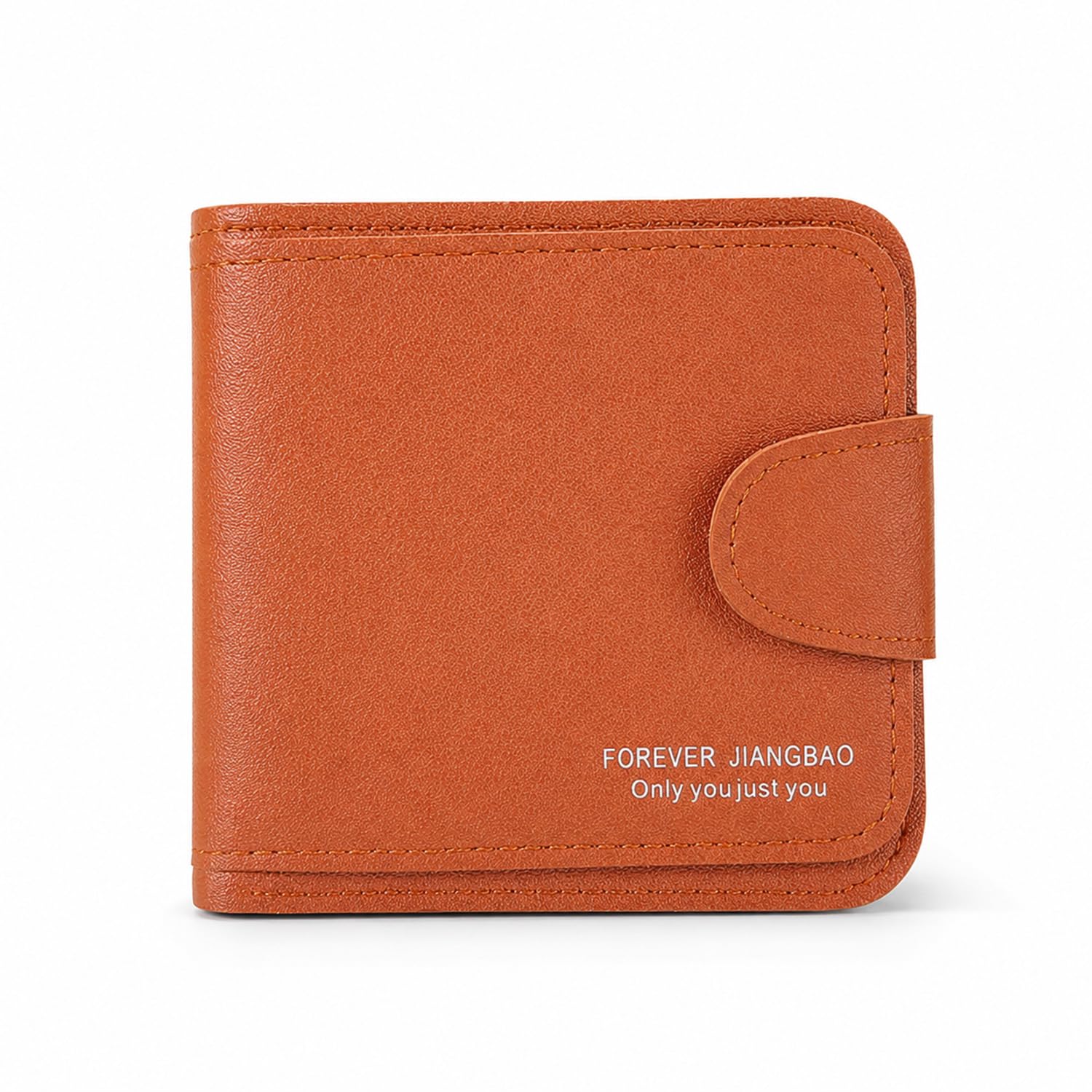 syga Women's Wallet with Zipper Closure Mini Purse Card/Coin/Cash/Key Holder(Brown)-picture-10
