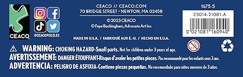 Miniatura 8 de Ceaco - Brillan en la oscuridad - Space Aliens - Rompecabezas de 100 piezas