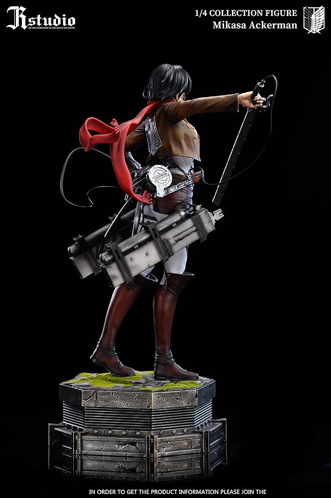 進撃の巨人 ミカサ・アッカーマン ガレージキット ガレキ スタチュー⑥