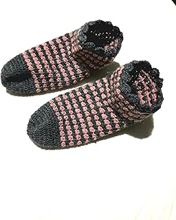 طاقية شتوية هاند ميد متعددة الالوان